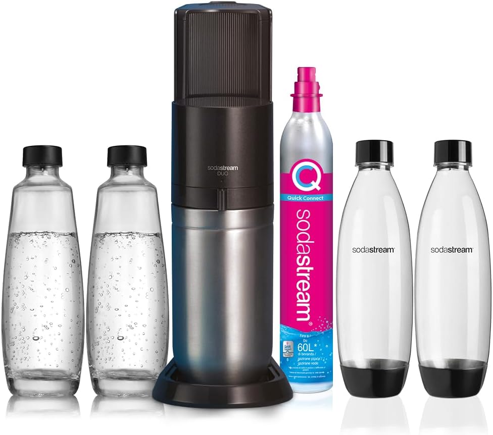 Detalle de sodastream Duo Megapack gasatore acqua 60L