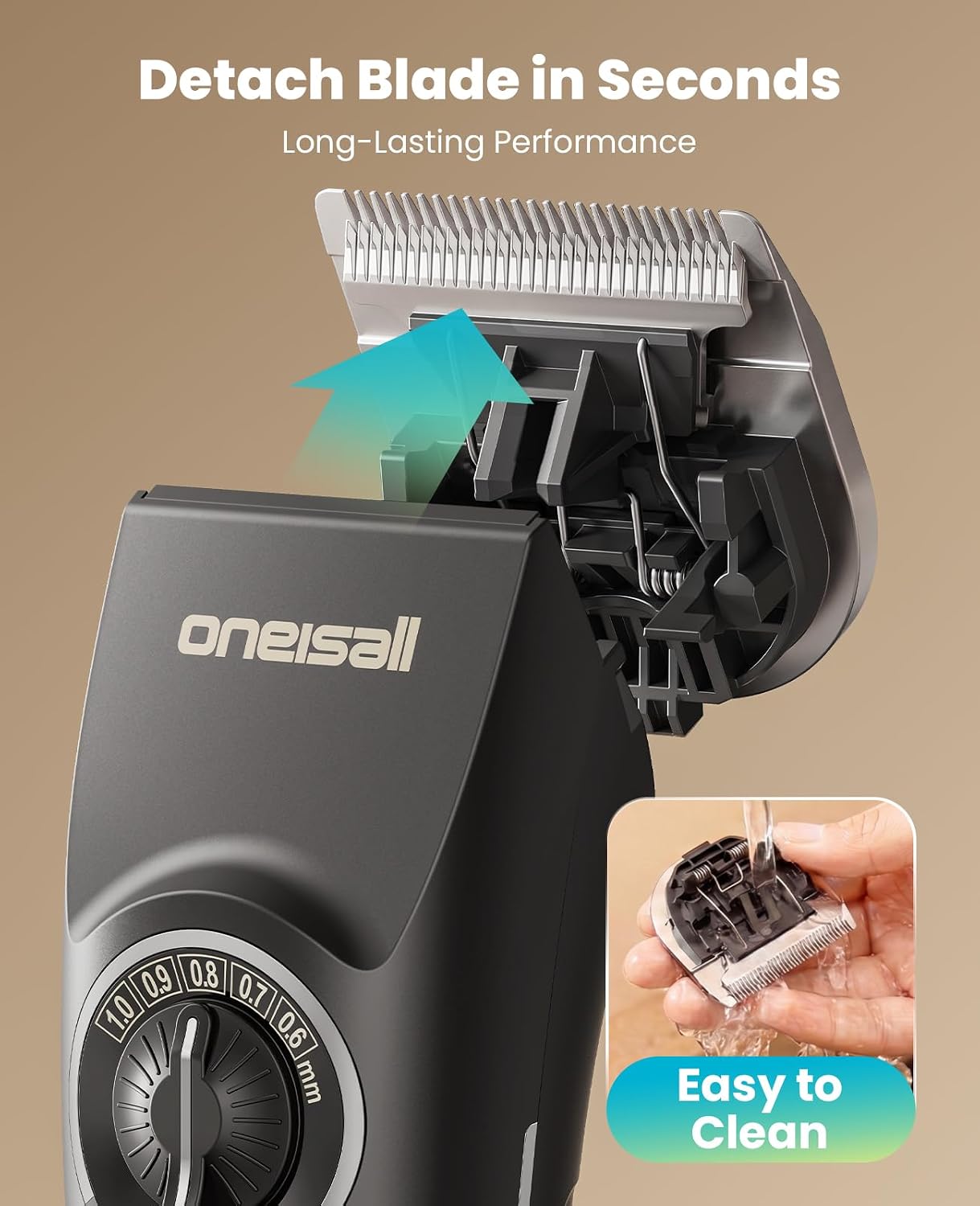 Thumbnail 6 de oneisall Dog Clippers 3.5-Hour Runtime