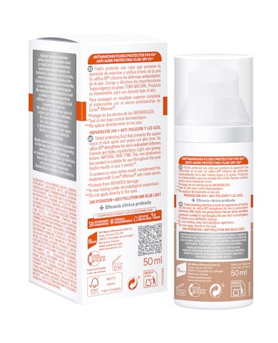 Detalle de ECRAN SUNNIQUE – Protector Facial SPF 50+ con color y tratamiento antimanchas (50 ml)