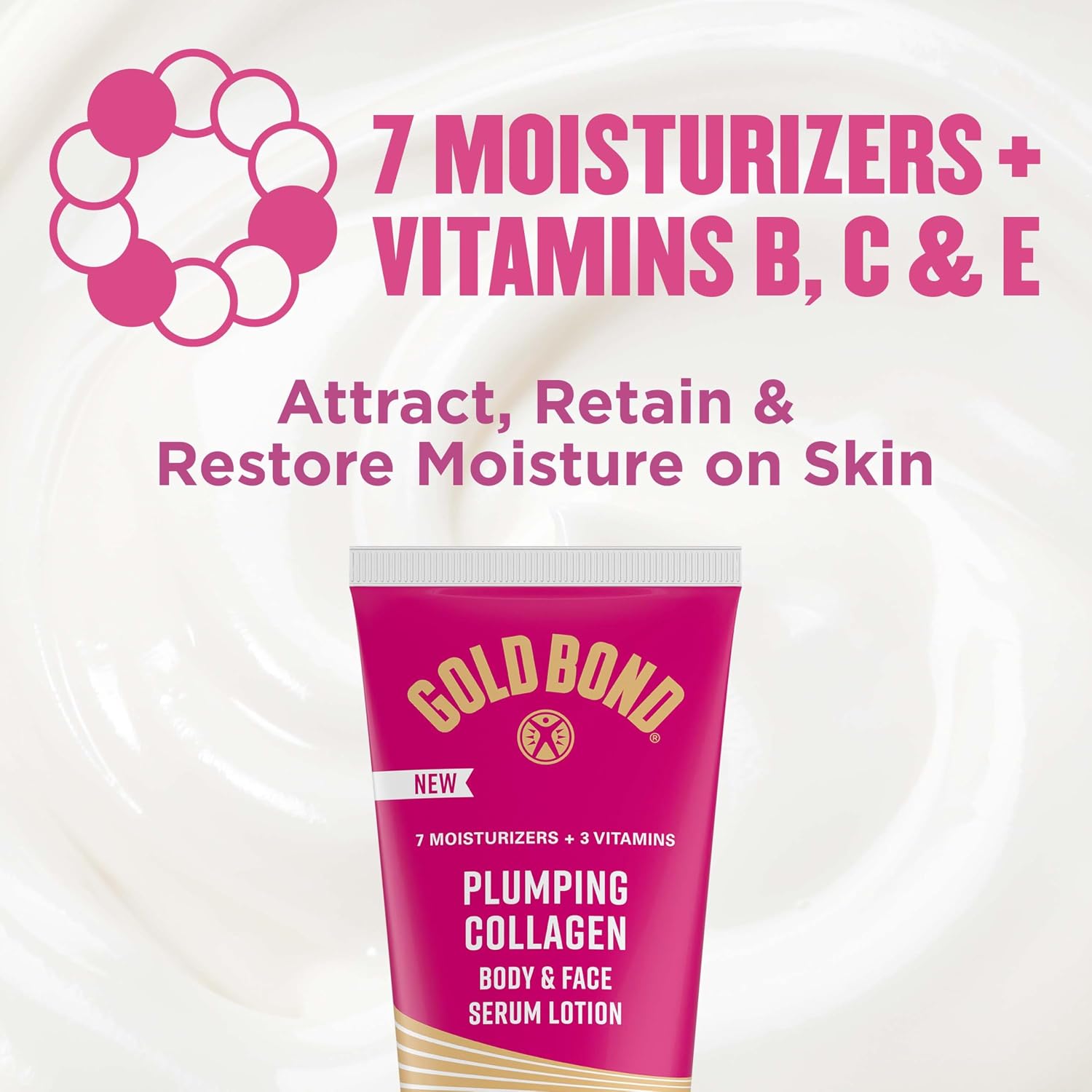 Thumbnail 5 de Gold Bond Plumping Collagen Body and Face Serum 8 oz