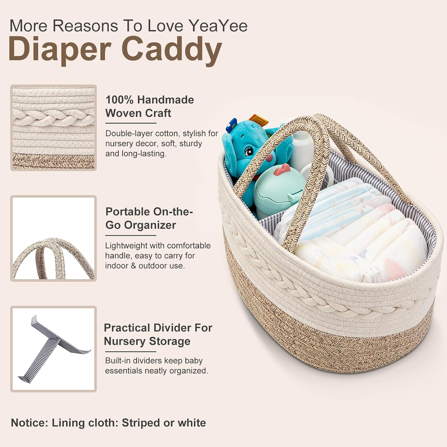 Thumbnail 1 de YeaYee Nappy Caddy
