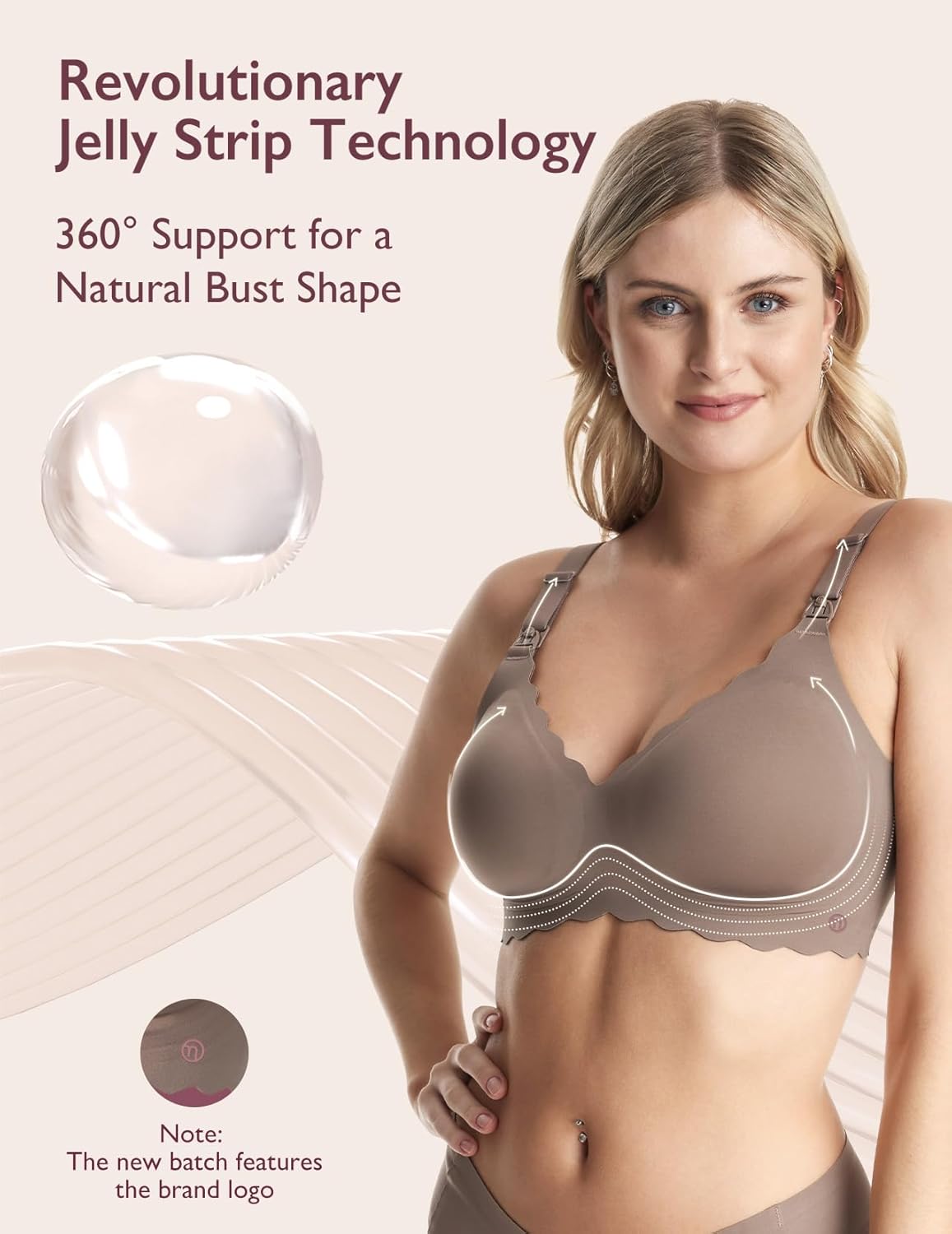 Thumbnail 2 de Momcozy Nursing Bra Seamless Wireless Support