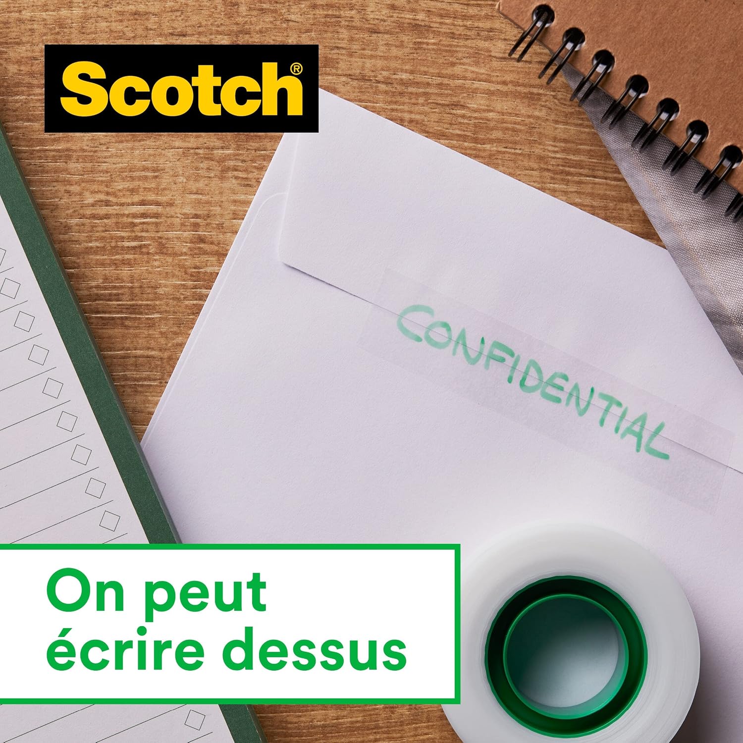 Thumbnail 5 de Scotch Dévidoir de Ruban Adhésif Rechargeable avec 3 Rouleaux – Noir, 19 mm x 38 m