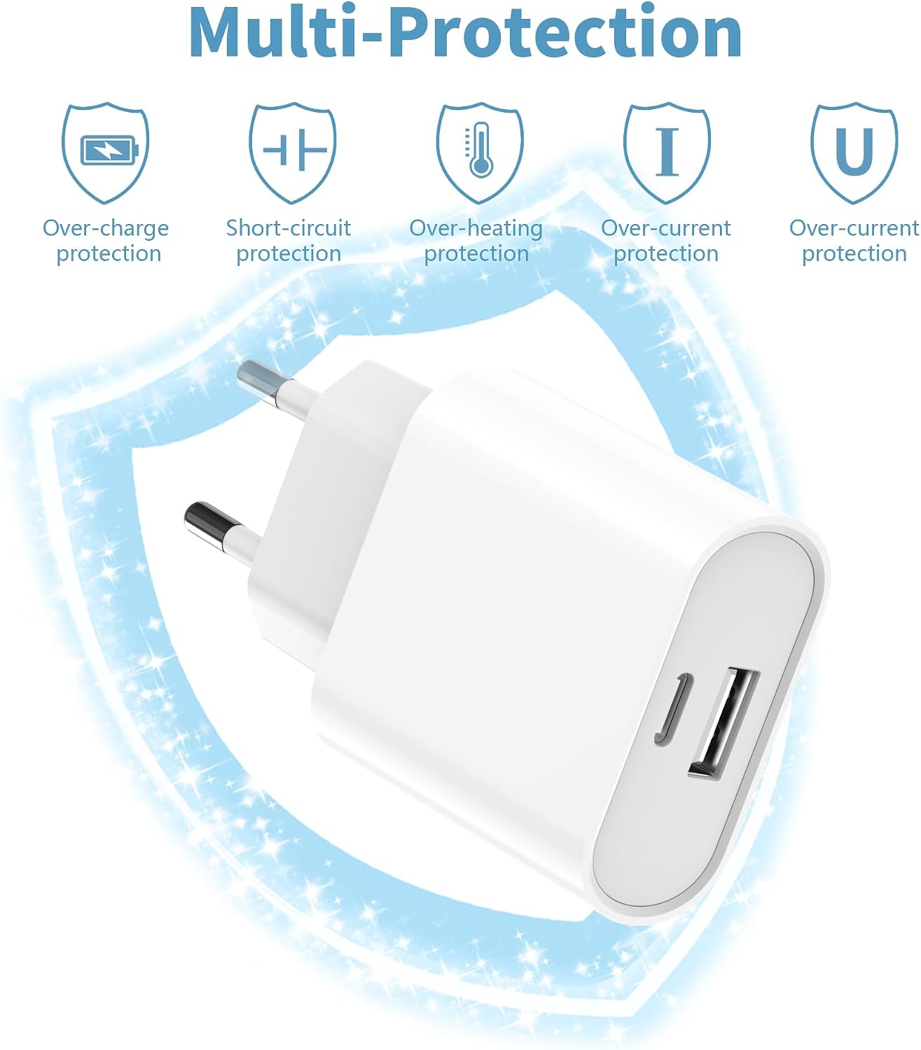 Thumbnail 2 de Piarhlie Cargador 20W USB C rápido
