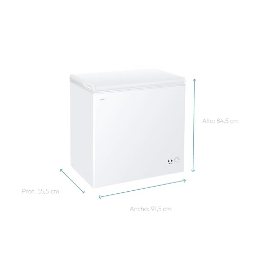 Detalle de Candy CCHH 200E: Congelador Arcón Horizontal de 196 L con Tecnología Estática