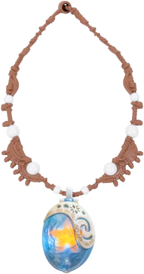Detalle 2 de Disney Vaiana 2 - Collier Étoile de Mer Officiel pour enfant, pendentif doré et chaîne 5L