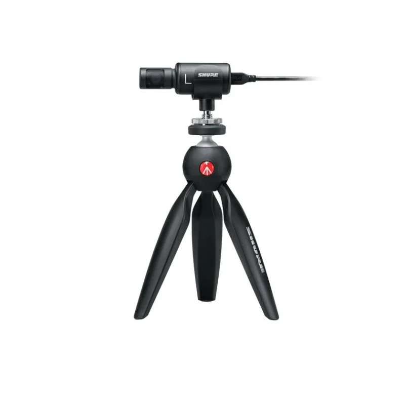 Shure MOTIV MV88+ Kit de Vídeo (MV88+ USB bidireccional) para grabación móvil estéreo