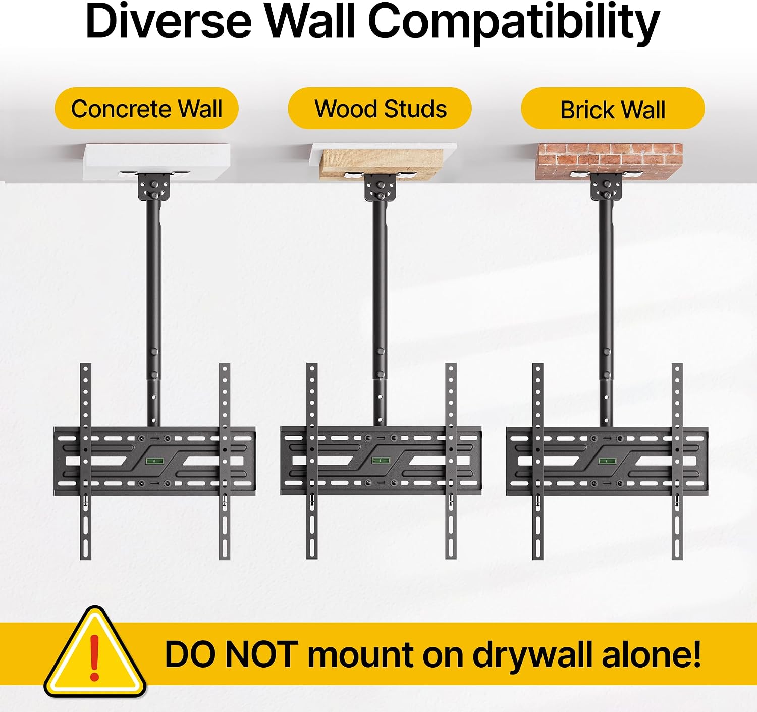 Thumbnail 6 de monTEK Ceiling TV Mount for 37-75 inch Flat Screen Displays
