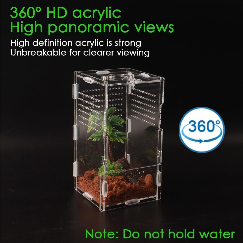 Thumbnail 5 de YUEHUA Acrylic Mini Reptile Transport Box (20 x 10 x 10 cm)