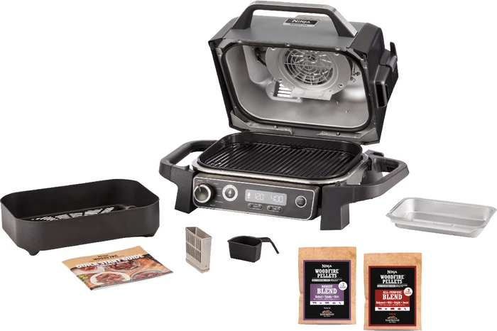 Thumbnail 6 de Ninja Woodfire Outdoor Grill OG701EU inkl. Ninja Woodfire Ständer für ganzjährige Outdoor-Nutzung