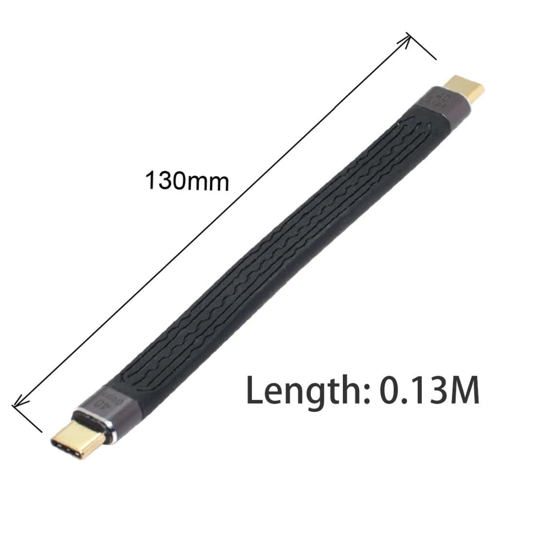Thumbnail 4 de chenyang CY USB-C USB4 Kabel 40Gbps 100W 13 cm