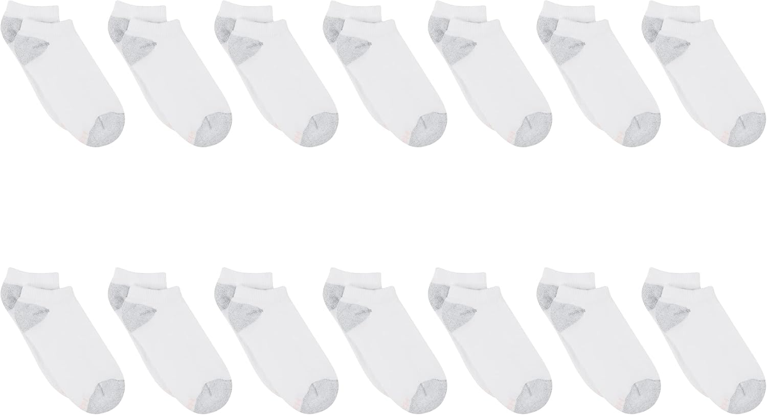 Detalle 2 de Hanes Women’s Cool Comfort No-Show Socks (14-Pack) with Moisture-Wicking Comfort