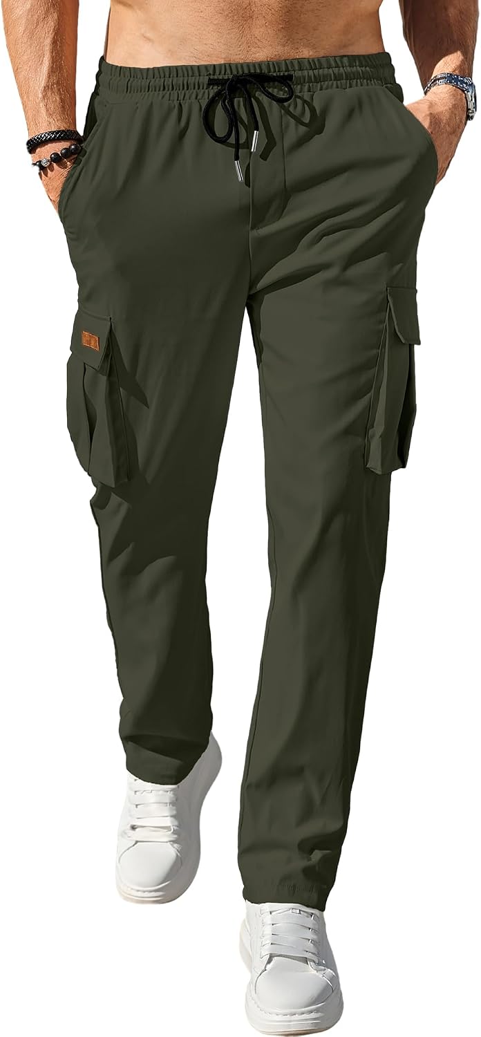 Detalle 2 de Comdecevis Men's Cargo Pants in Polyester