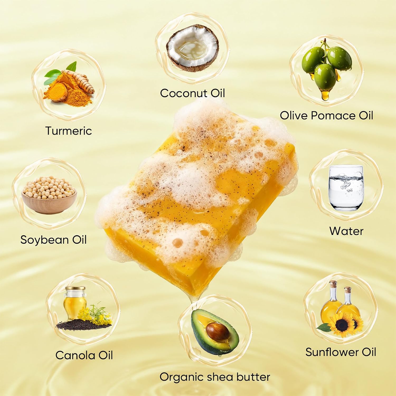 Thumbnail 1 de Turmeric Soap Bars, 10.59 oz