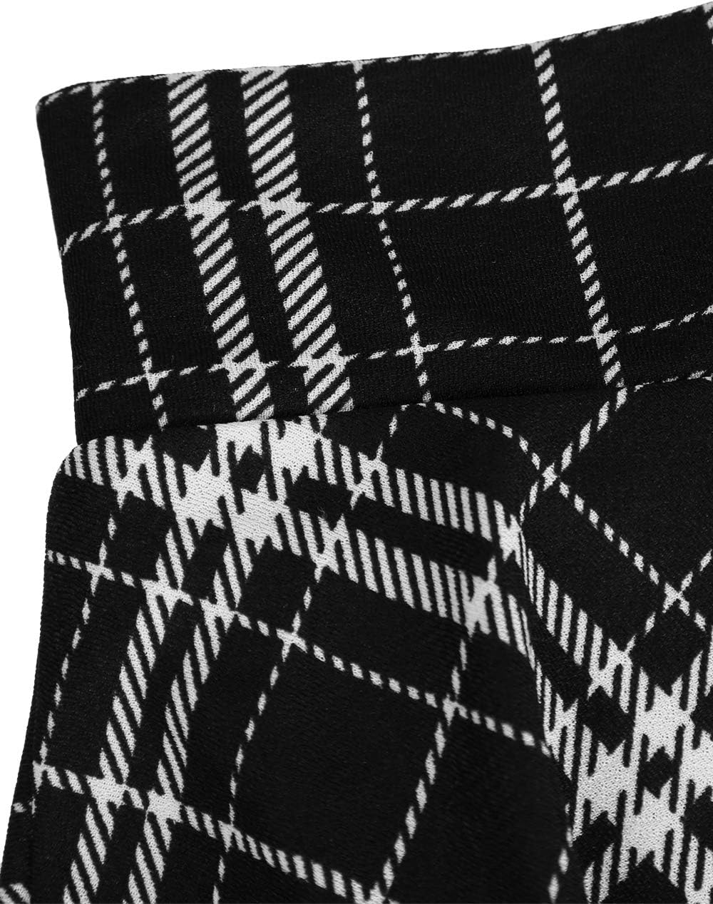 Detalle de DJT Mädchen Mini-Skaterrock mit Shorts: Basic Solid, dehnbarer Bund