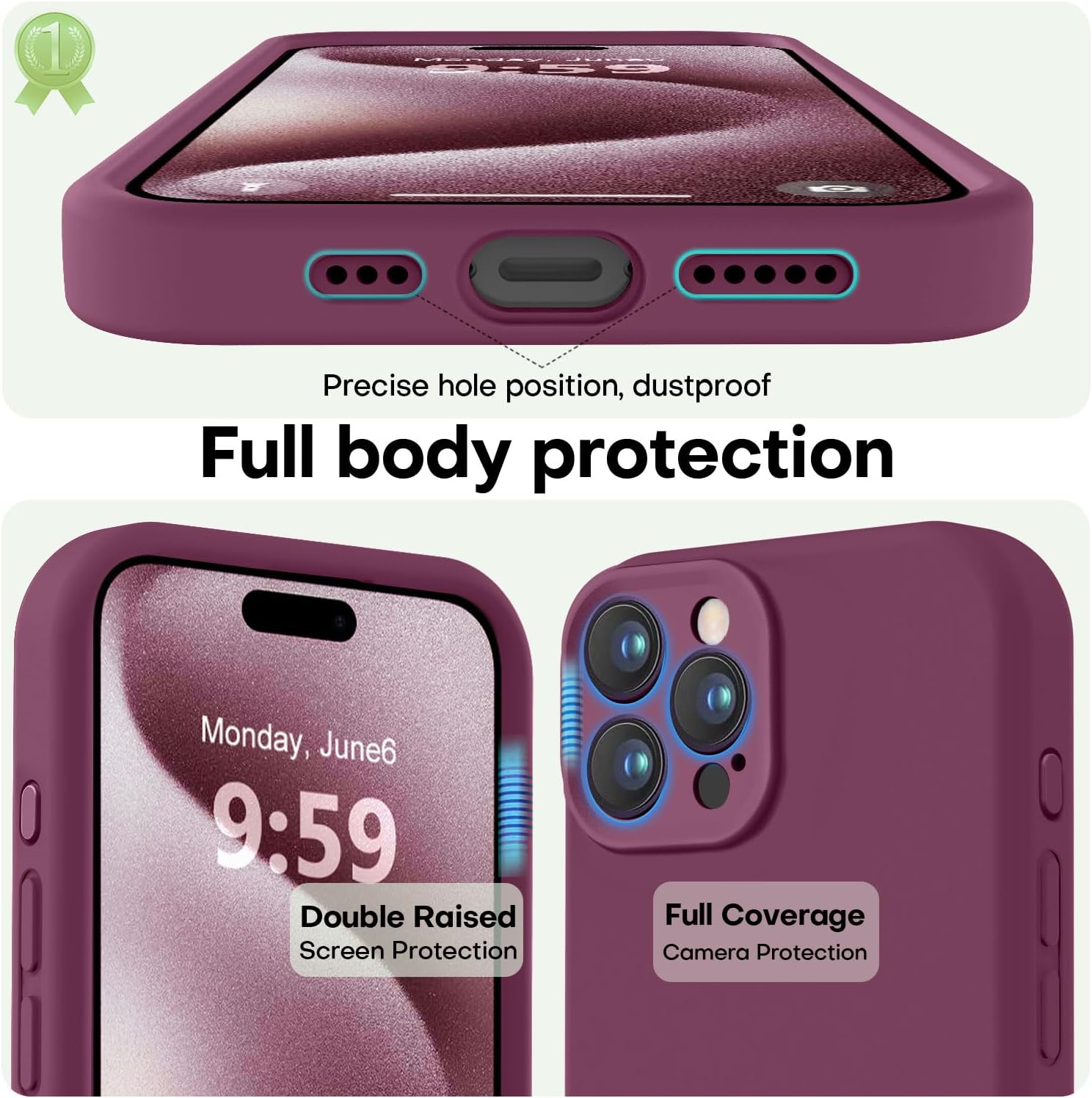 Detalle de LOVE 3000 iPhone 12 Pro Max case 1.5mm