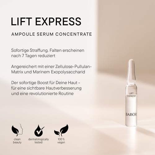 Detalle de BABOR Lift Express: Anti-Aging Serum Ampullen für das Gesicht