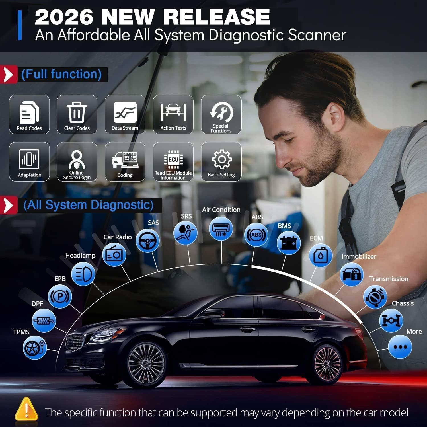 Thumbnail 1 de thinkcar ThinkDiag 2 OBD2 Diagnostic Tool: Bi-directional, CAN-FD, and ECU Coding for 120+ Brands