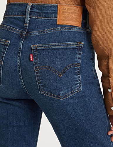 Thumbnail 3 de Levi's Femme Jeans 724 High Rise Straight Bleu Wave Dark – 25W/32L