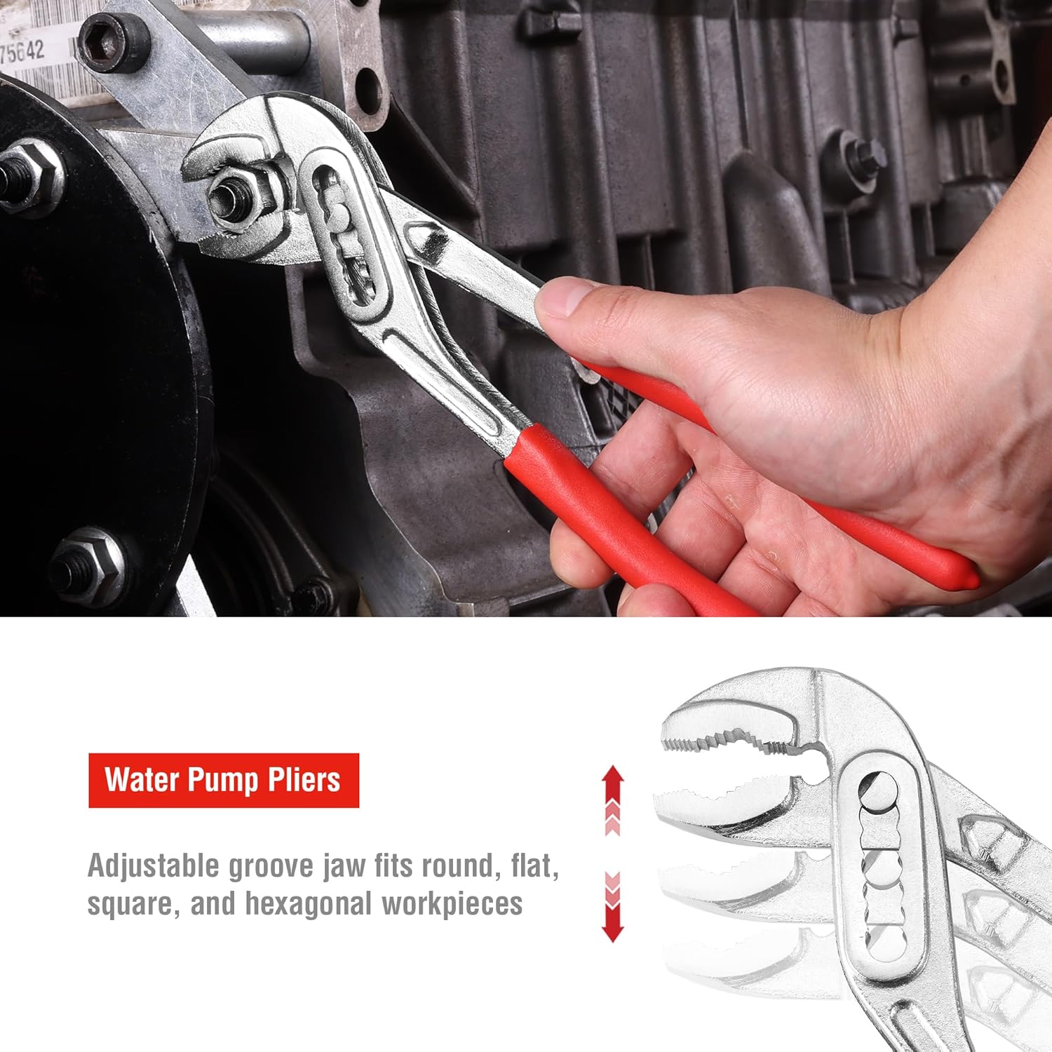 Thumbnail 5 de WORKPRO 4-Piece Pliers Set