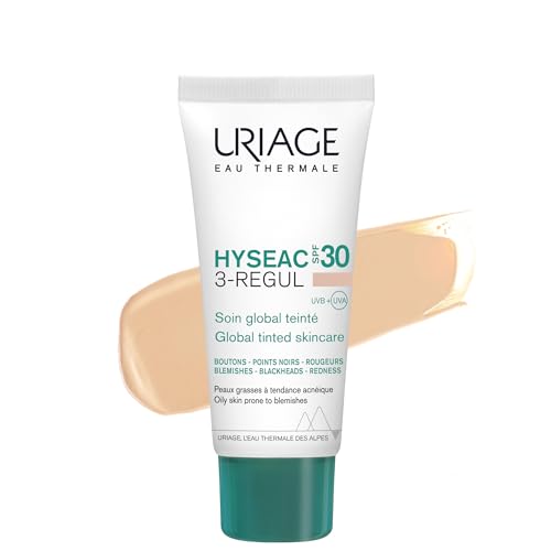 Detalle de Uriage Hyseac Trattamento globale Anti-imperfezioni Colorato SPF30 – 3 in 1 per pelle grassa e acneica