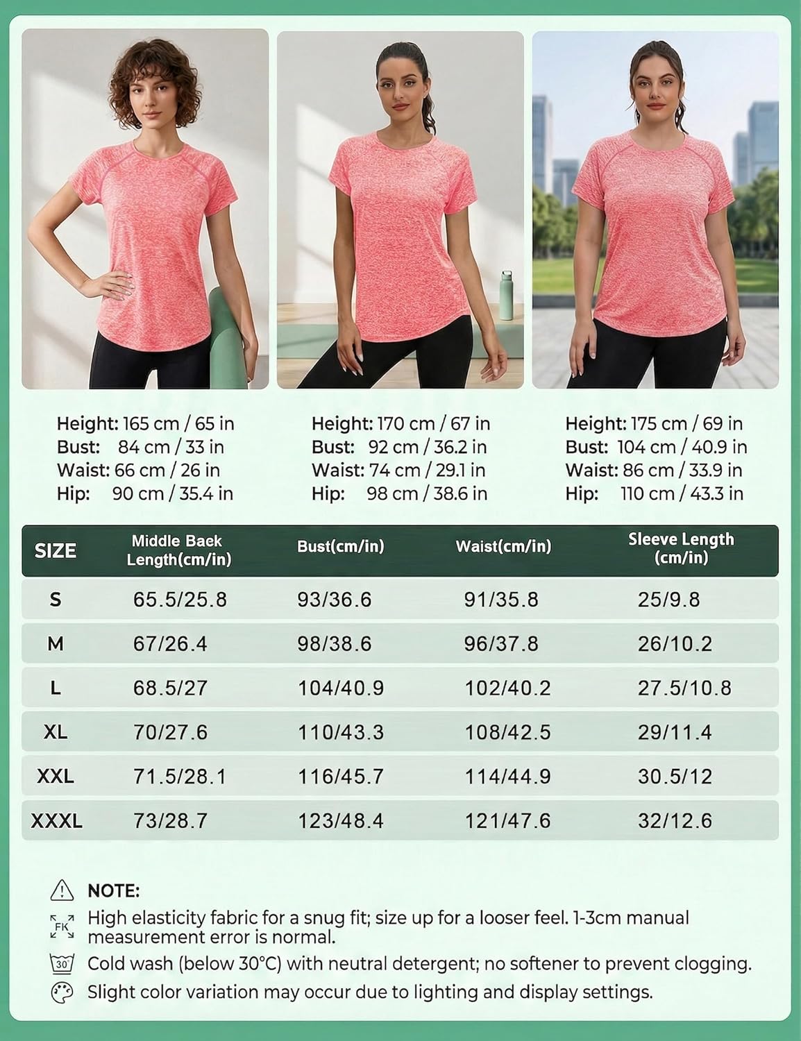 Thumbnail 6 de Wayleb Maglietta Sportiva Donna traspirante con inserto in mesh