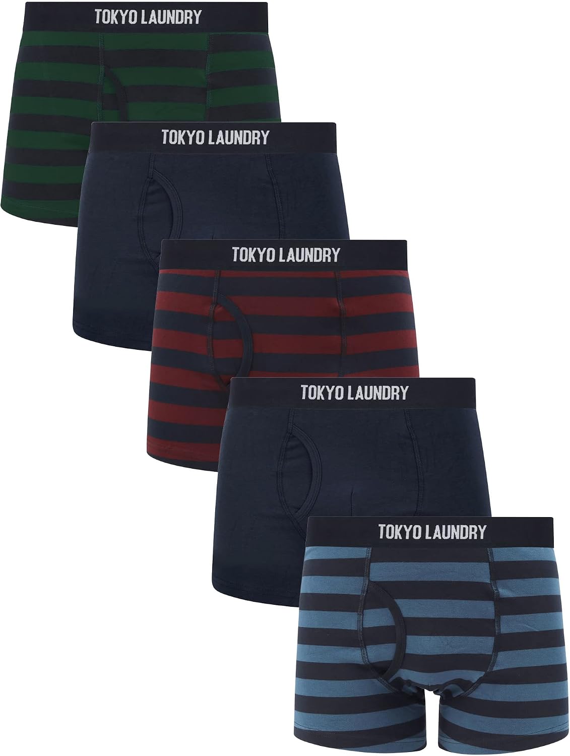 Thumbnail 6 de Tokyo Laundry Men’s 5 Pack Boxer Shorts Set