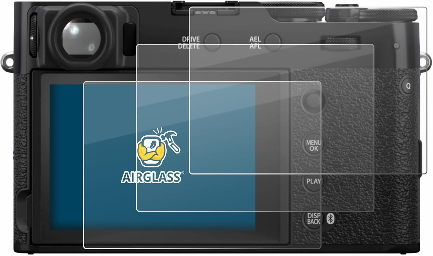 Thumbnail 1 de BROTECT Schutzglas 3er Pack für Fujifilm X100VI – ultraklar, kratzfestes 9H Glas mit Anti-Fingerprint