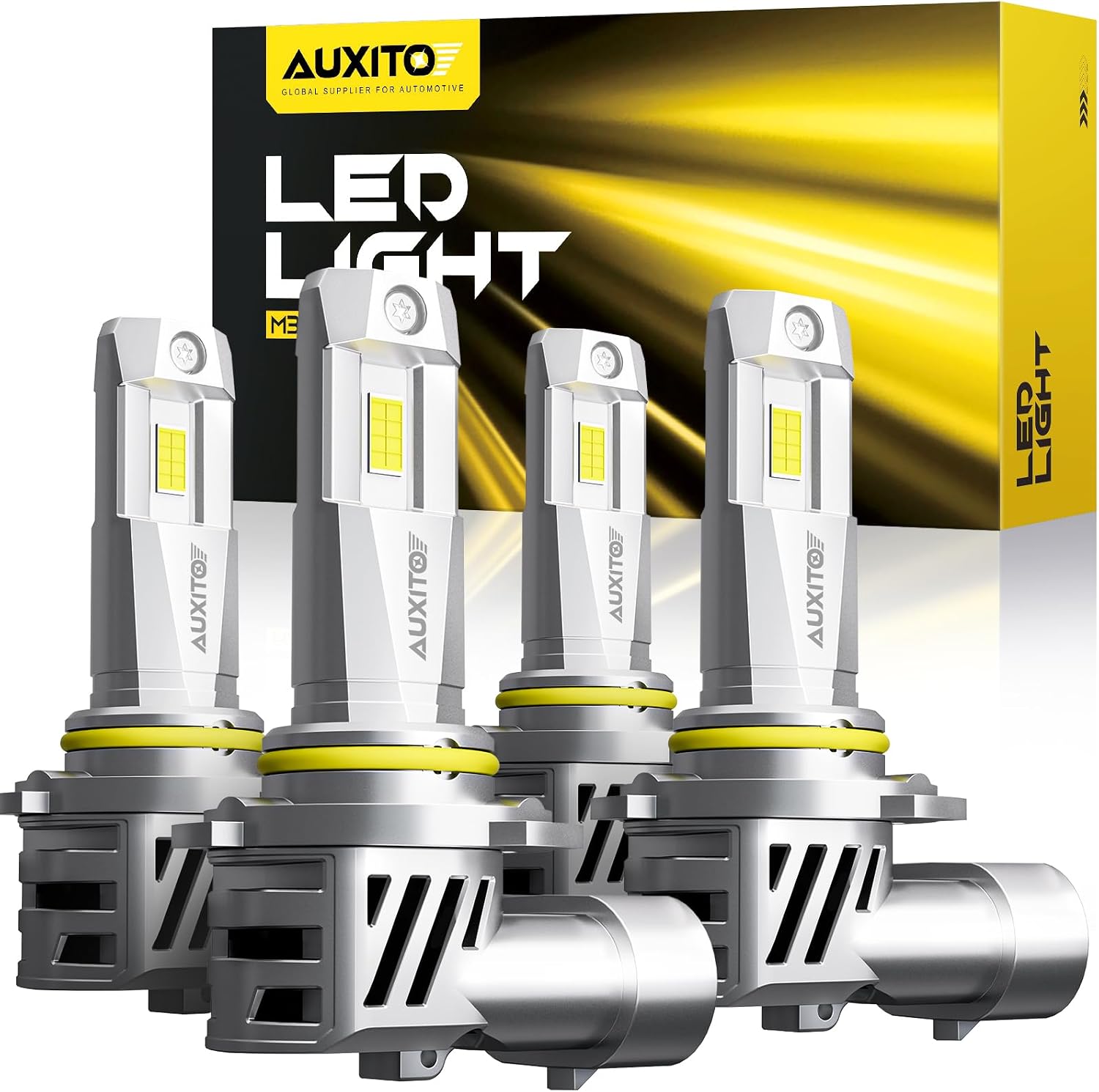 Detalle de AUXITO 9005/9006 Fog Light Bulbs 6500K