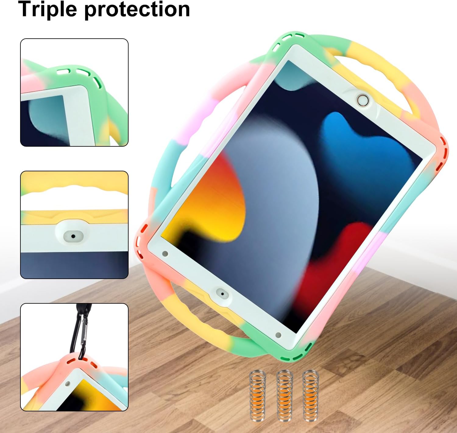 Thumbnail 5 de TOPESCT Kids Case for 10.2in iPad 9th/8th/7th Gen