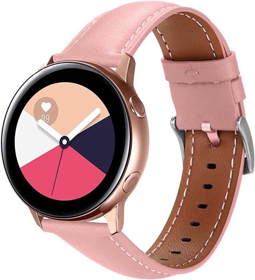 Thumbnail 6 de BYISYUE 22mm leather watch strap for Redmi Watch 5 Lite / Watch 5 Active and selected Samsung/Gear models