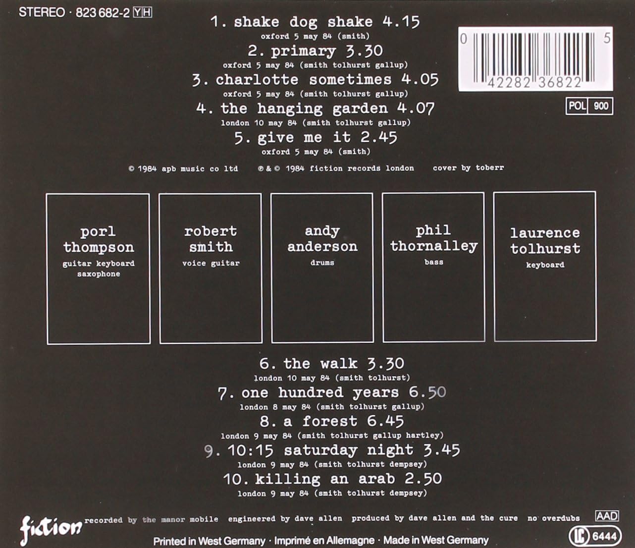 Detalle 2 de Concert: The Cure Live – liveutgåva från The Cure