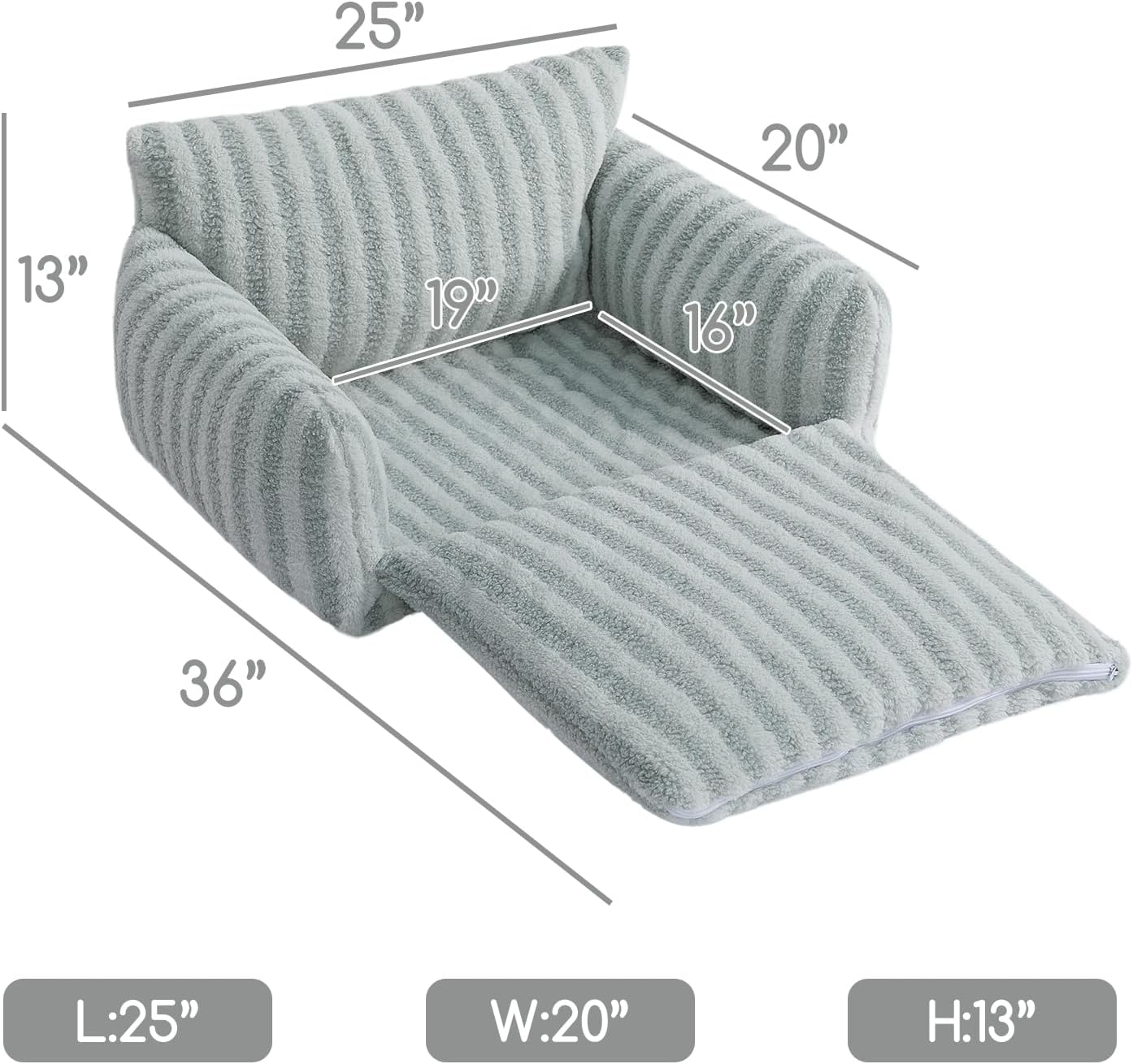 Thumbnail 2 de Hollypet Cat Sofa 25x20x13 in