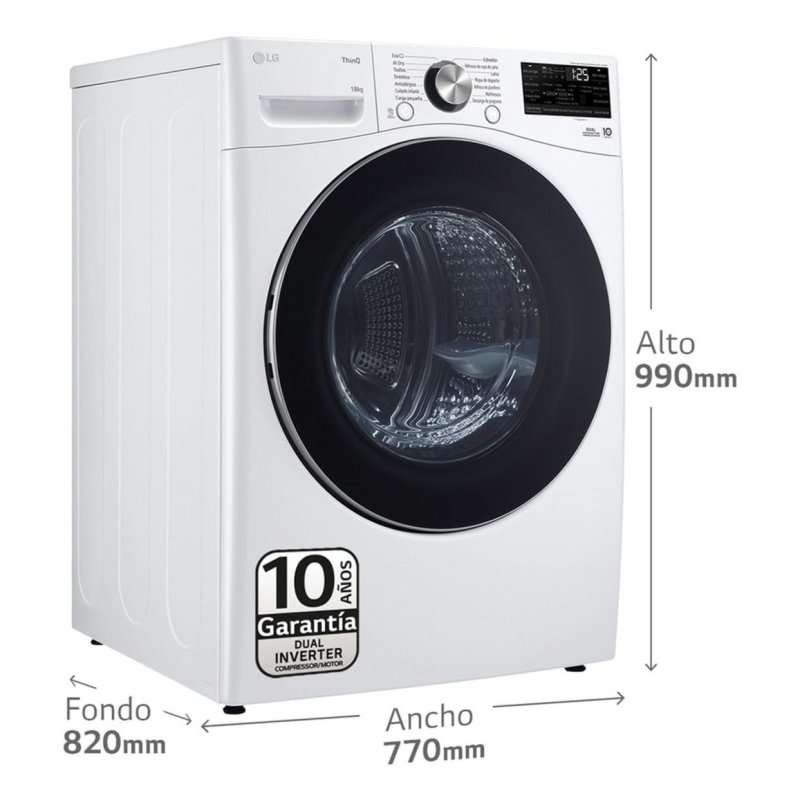 Detalle 2 de Secadora de bomba de calor Siemens iQ500 WQ42G200ES 9 kg D con tambor softDry