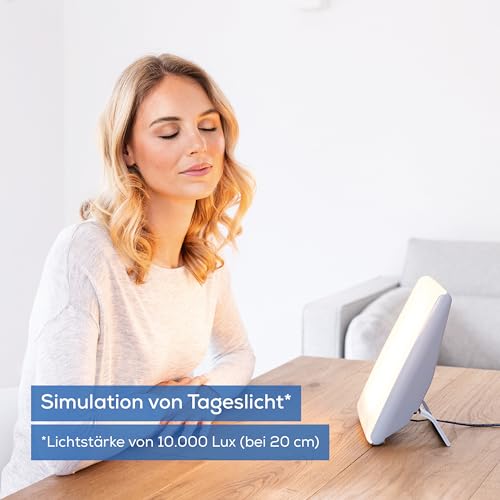 Detalle de Beurer TL 45 Perfect Day Tageslichtlampe – drei Farbtemperaturen für Rhythmus und Konzentration