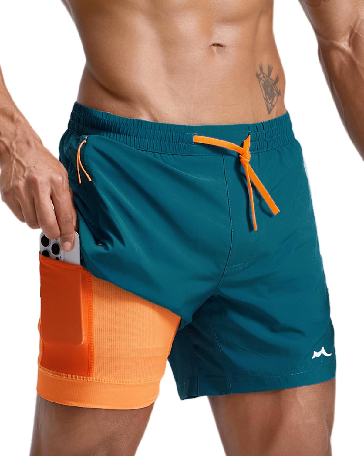 Thumbnail 1 de maamgic Men’s Athletic Running Shorts with Liner (Ultra Lightweight) 5”/7”