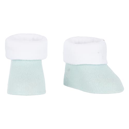 Detalle de Levi's Classic Batwing Hat Bodysuit Bootie Set 3Pcs per neonato 0-24 mesi Bianco/Pastel Turquoise