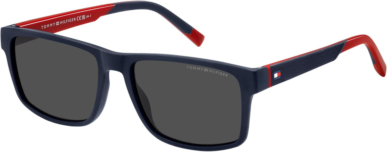 Detalle de Tommy Hilfiger Sunglasses Mixte – Lunettes de Soleil Rectangulaires