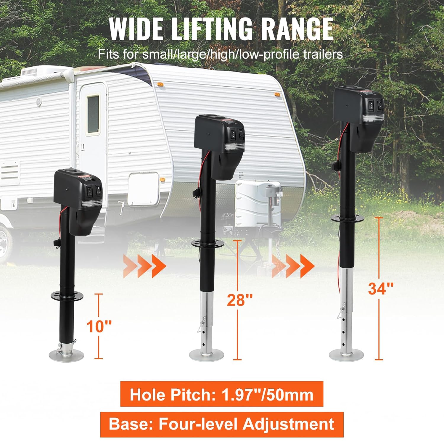 Thumbnail 3 de VEVOR Electric Trailer Jack 4000 lbs 🛻
