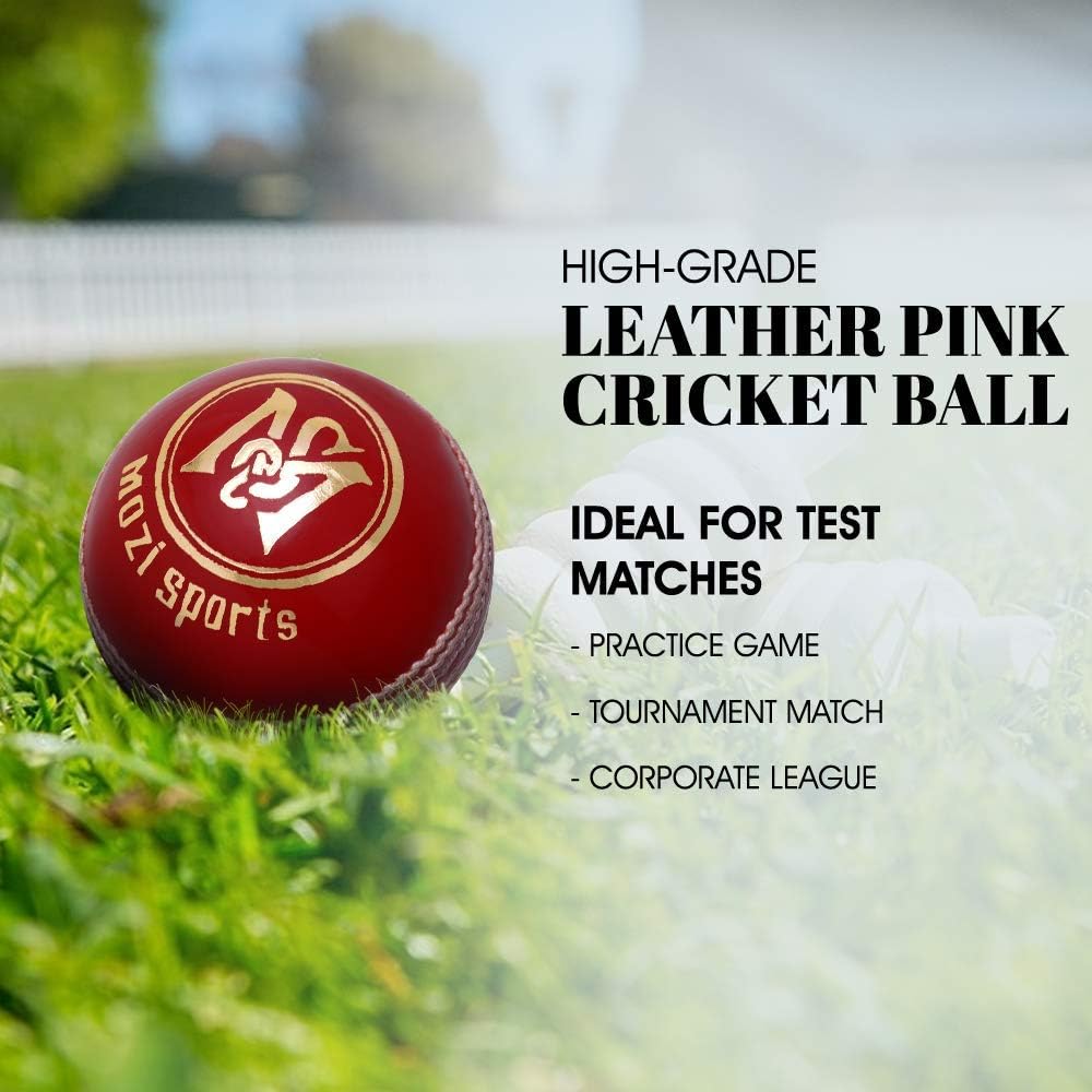 Thumbnail 3 de Mozi Sports Leather Cricket Ball 5.50oz