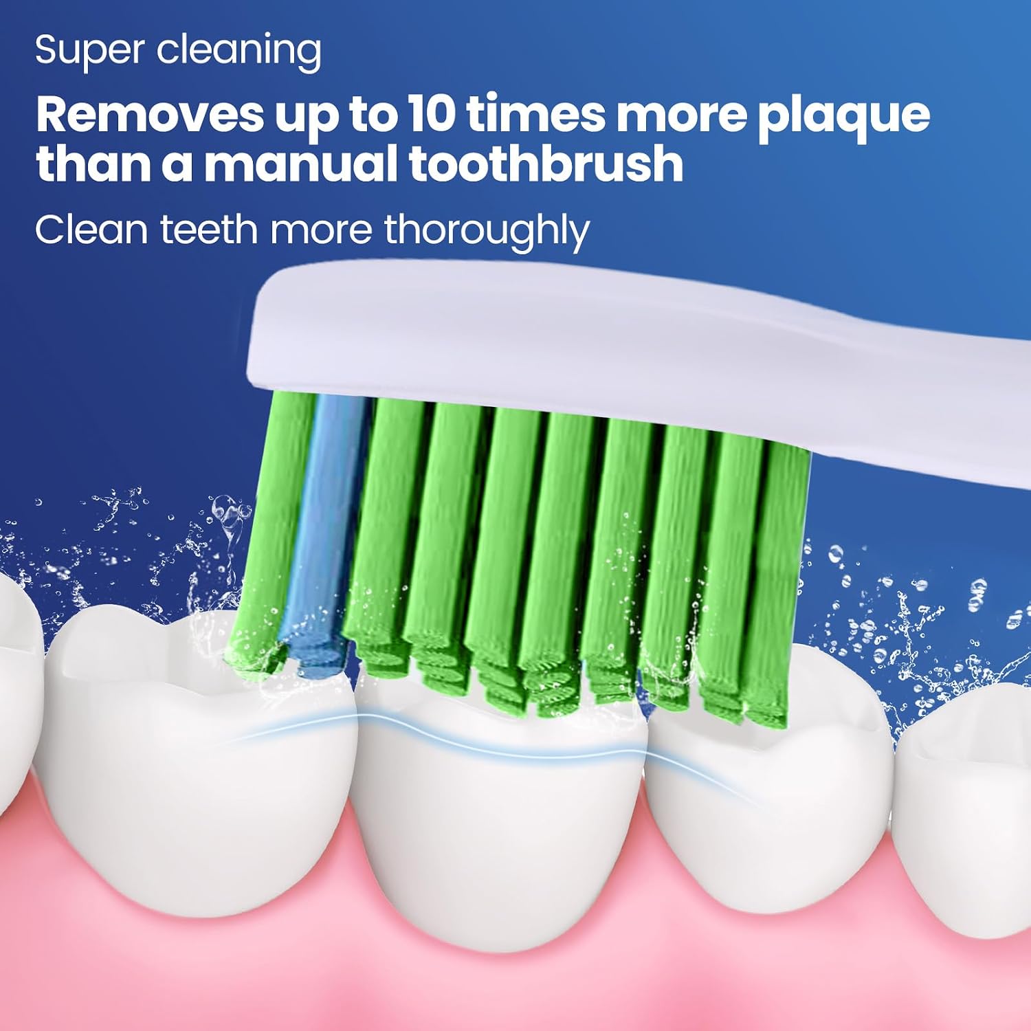 Thumbnail 1 de Philips Sonicare 8-Pack Replacement Brush Heads