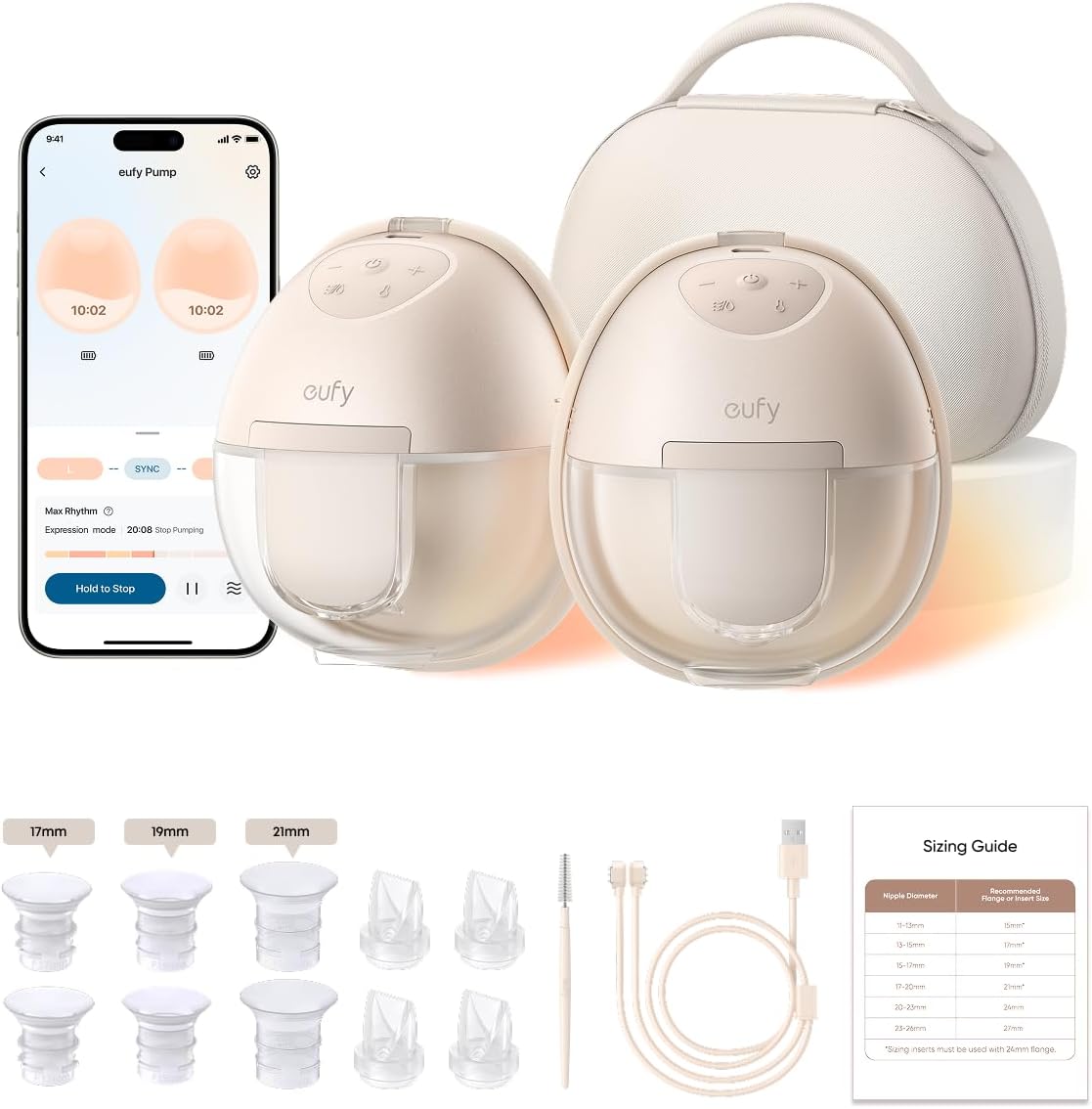 Thumbnail 6 de eufy Wearable Breast Pump S1 Pro extractor de leche portátil 🤱