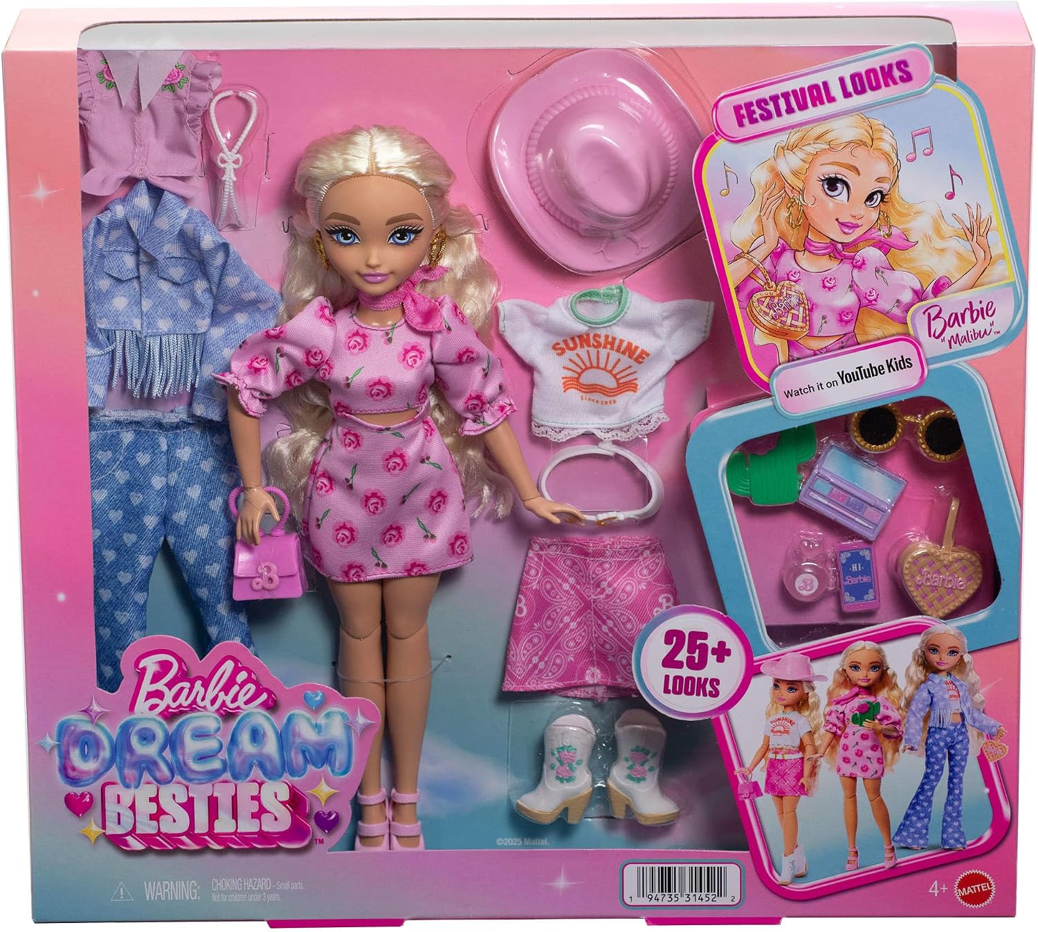 Thumbnail 5 de Barbie Dream Besties Malibu Festival Look