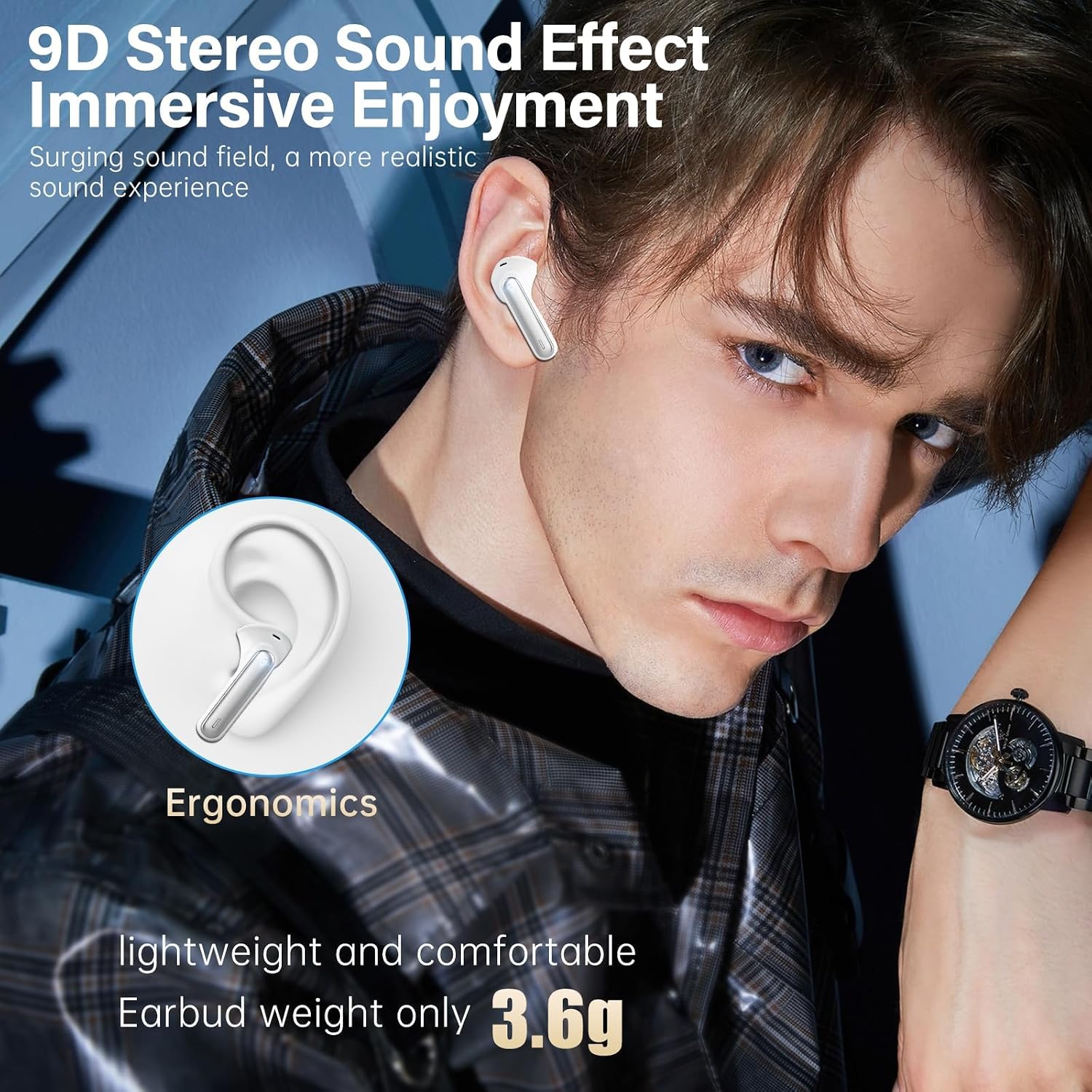 Thumbnail 4 de Fhumsh Wireless Earbuds with Bluetooth 5.3