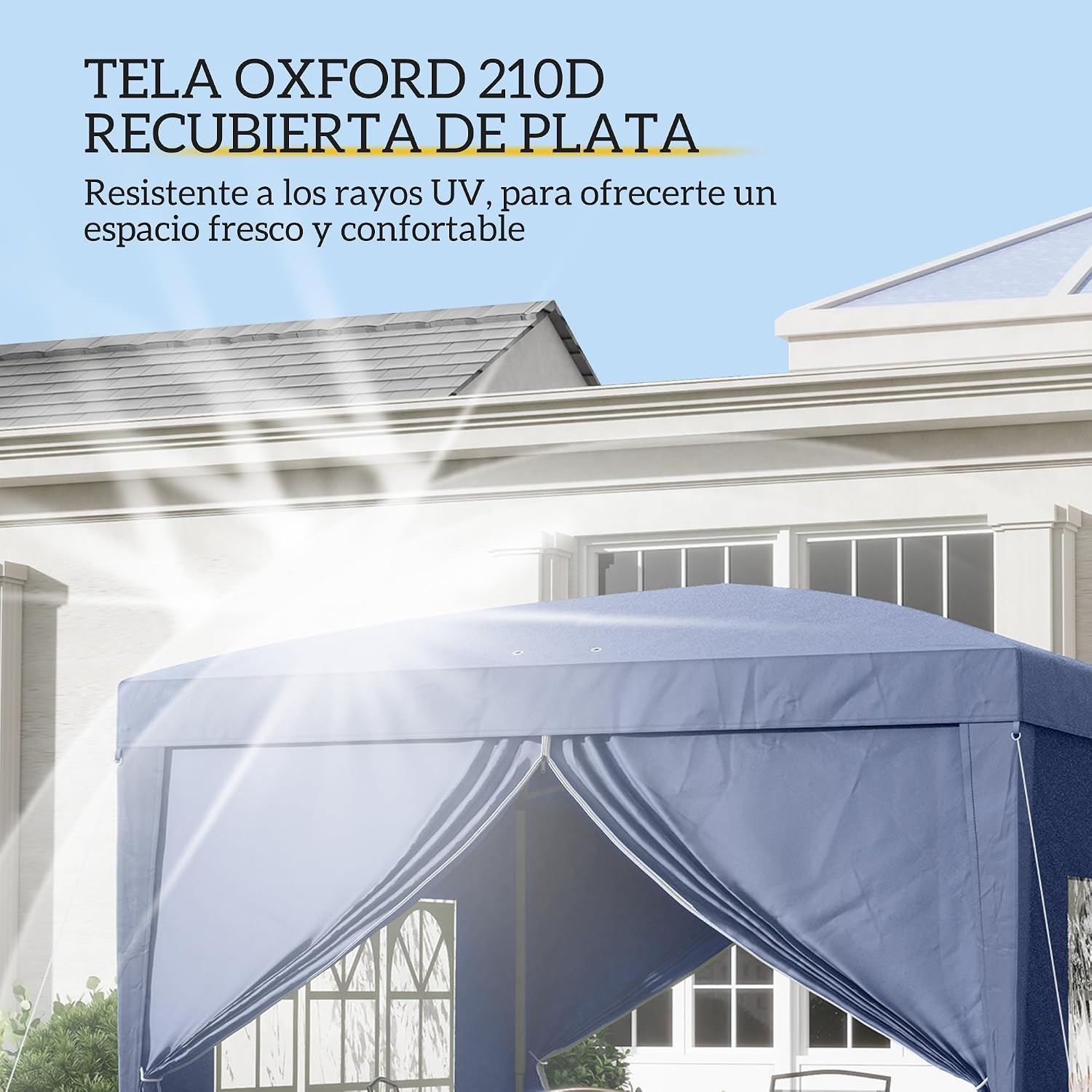 Thumbnail 3 de Outsunny Carpa Plegable 3x3m Gazebo