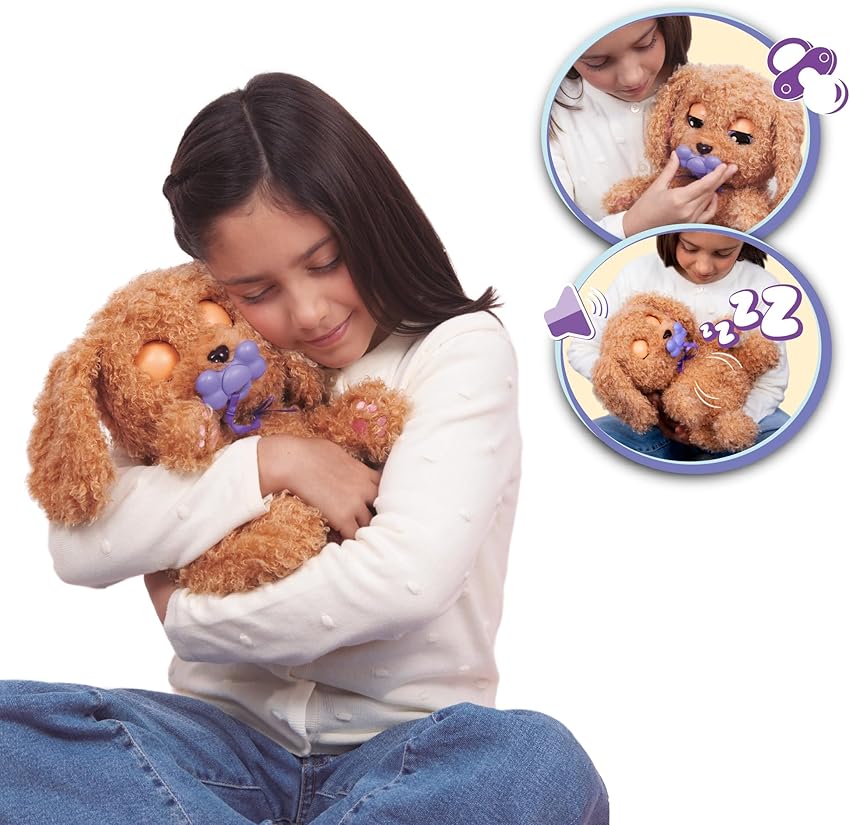 Thumbnail 5 de Baby Paws Labradoodle peluche interactivo 7 reacciones
