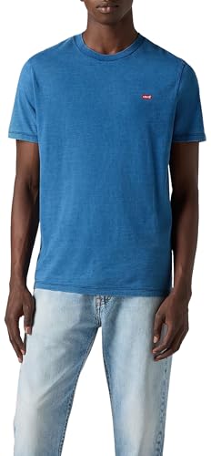 Detalle de Levi's SS Original Housemark tee True Indigo Dark Ind, XS para Hombre