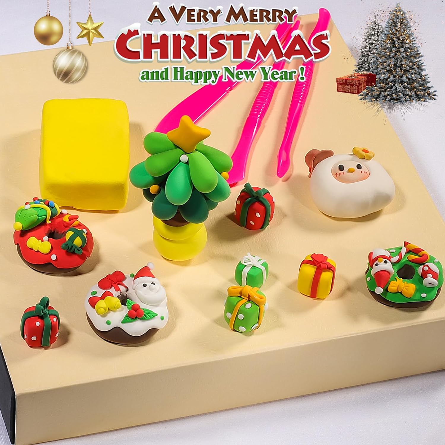 Detalle de iFergoo ESAND Air Dry Clay – 36‑Colour Modelling Set for Kids