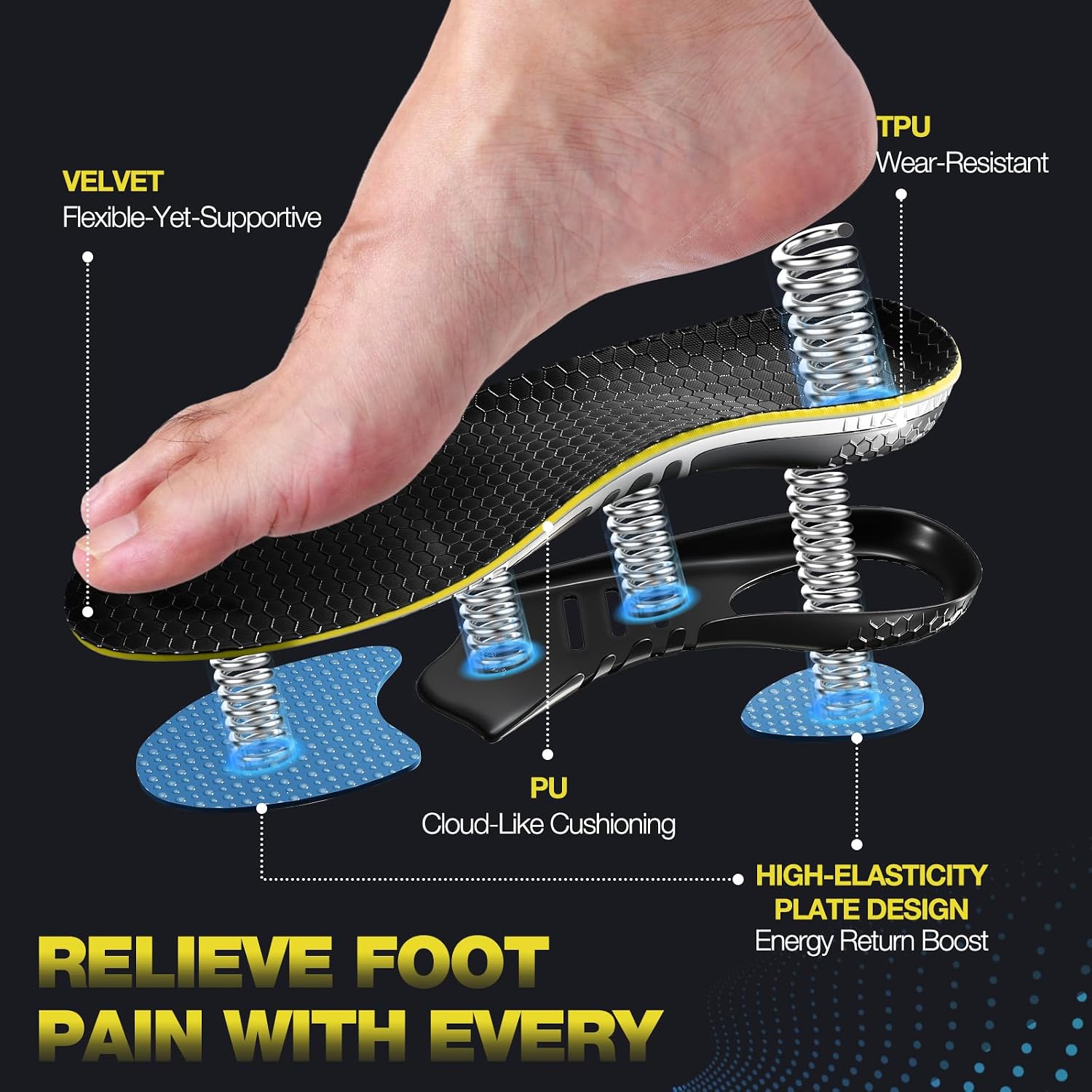 Thumbnail 3 de Heavy Duty Insoles, US Men’s 12–12.5