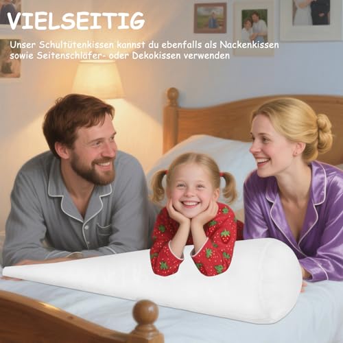 Detalle de KUPITM6 Schultüte Kissen 70 cm – das flexible Innenkissen zum Befüllen
